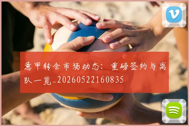 意甲转会市场动态:重磅签约与离队一览_20260522160835