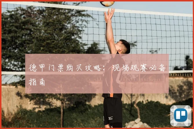 德甲门票购买攻略:现场观赛必备指南